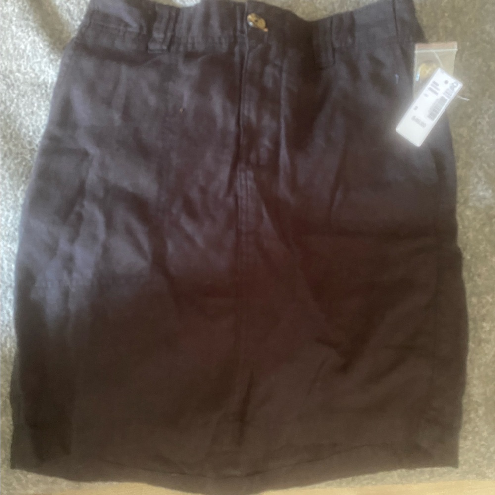 New with tags, black skort.